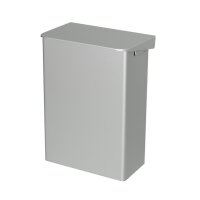 ingo-man Abfallbox AB 15 A 15 Ltr. Aluminium silber eloxiert