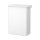 ingo-man Abfallbox AB 6 P 6 Ltr. Aluminium pulverbeschichtet weiß