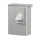 ingo-man classic Hygiene-Abfallbox 6 Ltr. AB6HB2A Aluminium silber eloxiert