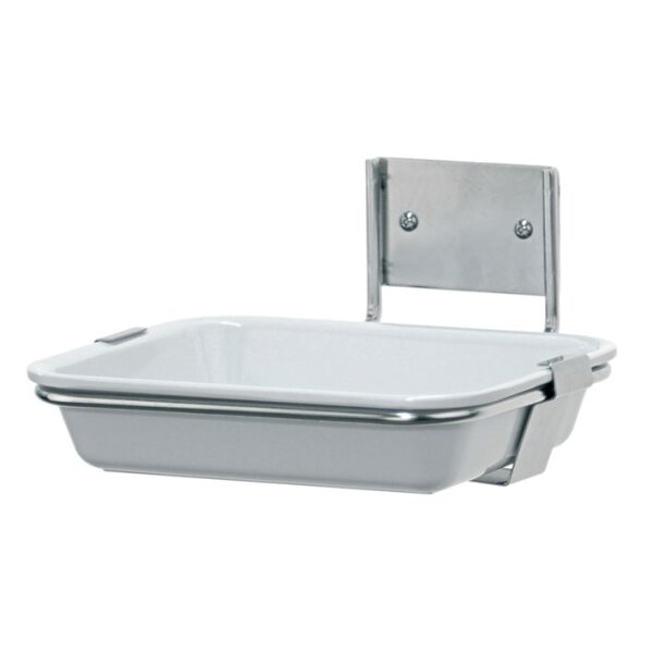 ingo-man classic Schalenhalter SH 1 für Wandmontage, kurze Seite zur Wand