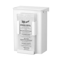 ingo-man Hygiene-Abfallbox 6 Ltr. AB6HB1P Aluminium...