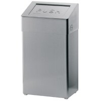 SanTRAL Abfallbox ABU 18 E ST 18 Ltr. Edelstahl geschliffen