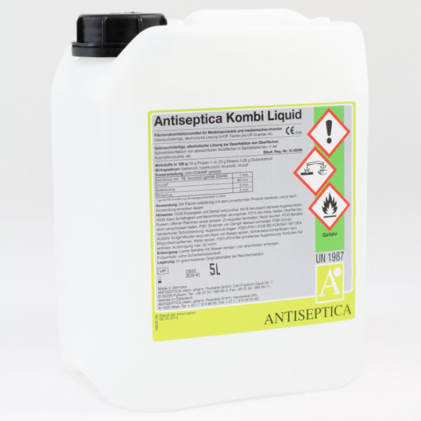 Antiseptica Kombi Liquid 5 Ltr. Flächendesinfektion
