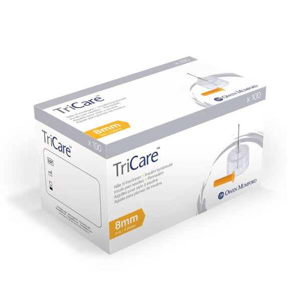 TriCare Pennadeln 31 G, 0,25 x 8 mm (100 Stck.)