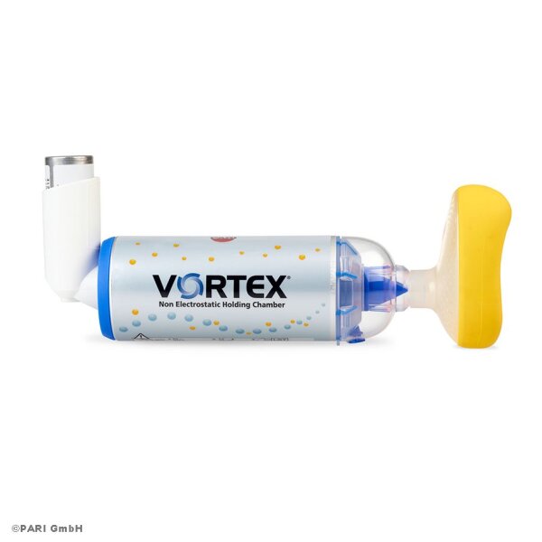 VORTEX Inhalierhilfe mit Kindermaske  (neue Ausführung)