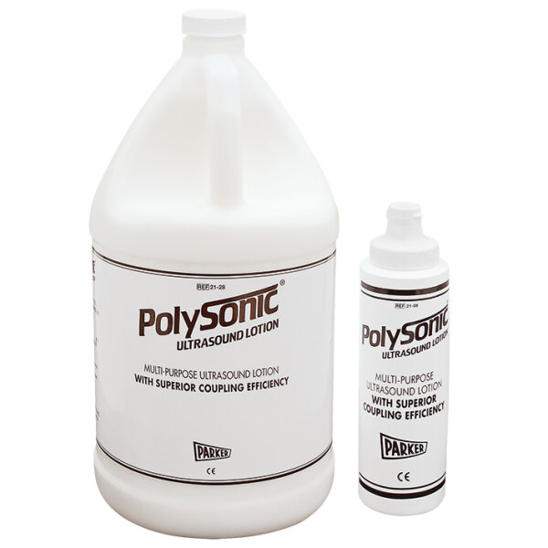 Polysonic Ultraschall-Lotion 3,8 Ltr. mit 250 ml Leerflasche VE = 4 Kan.