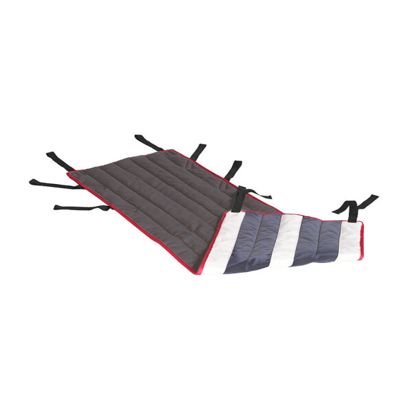 Alpha Gleitmatte RS 130 x 45 cm, mit Zugschlaufen, Cotton / Naturdrell