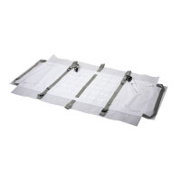 Evakuierungstuch 200 x 87 cm mit Gurten und 4...