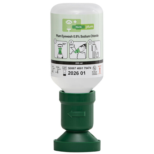 Plum Wound and Eyewash 200 ml (0,9 % Natriumchloridlösung)