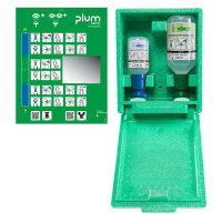 Plum Green Box mit 2 Flaschen in Wandbox mit separater...