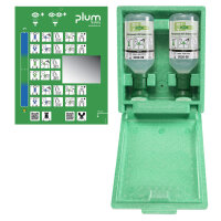 Plum Green Box mit 2 Flaschen, in Wandbox mit separater...