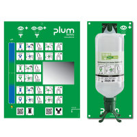 Plum Open Station Duo mit 1 Flasche inkl. Wandhalter,...