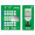 Plum Open Station Single mit 1 Flasche, inkl. Wandhalter und Piktogramm