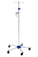 Infusionsständer verchromt ohne Beschwerung,...