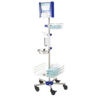 mobiles Hygienecenter, ultramarinblau RAL 5002 *Versand...