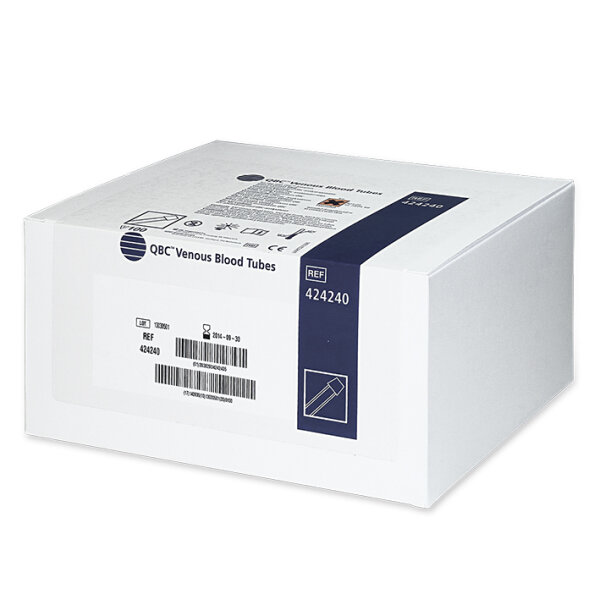 Testpackung venöse QBC-Röhrchen (100 Stck.)
