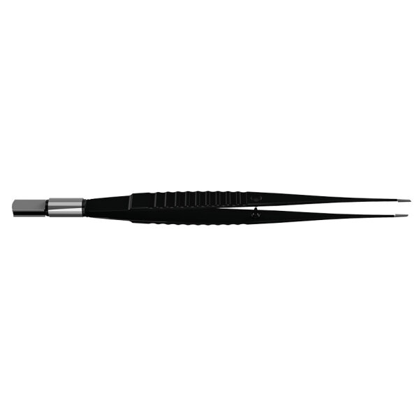Pinzette bipolar, gerade 165 mm, 8 x 0,5 mm