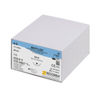 MOPYLEN DS 21 4/0=1,5 blau monofil, Nahtmaterial...