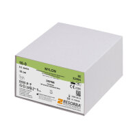 NYLON DSPM 6 10/0=0,2 schwarz monofil, Nahtmaterial...