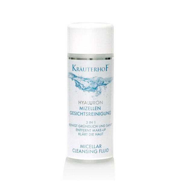 KräuterhoF Hyaluron Mizellen Gesichtsreinigung 3-in-1, 200 ml