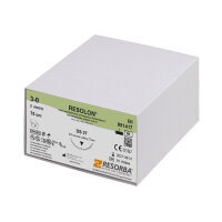 RESOLON DS 27 3/0=2 blau monofil, Nahtmaterial...