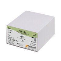 RESOLON DSM 16 4/0=1,5 blau monofil, Nahtmaterial...