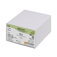 RESOLON DSM 18 5/0=1 blau monofil, Nahtmaterial...