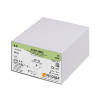 SUPRAMID DRT 18 4/0=1,5 weiß, Nahtmaterial...