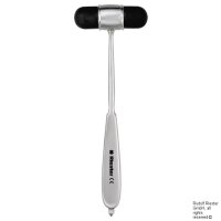 dejerine Perkussionshammer 21 cm, mit Nadel, Griff verchromt