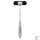 dejerine Perkussionshammer 21 cm, mit Nadel, Griff verchromt