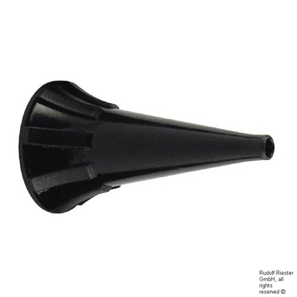 Einmal-Ohrtrichter, Ø 2,5 mm, schwarz, für e-scope (100 Stck.)