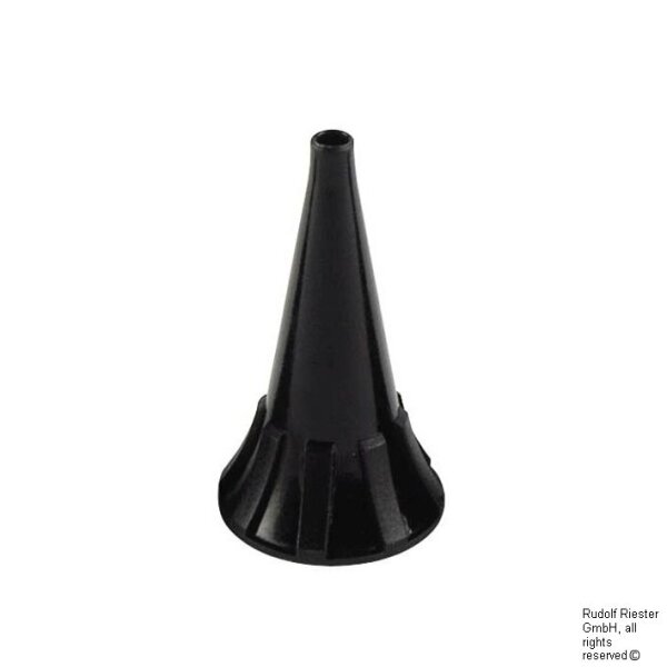 Einmal-Ohrtrichter, Ø 2,5 mm, schwarz, für ri-scope L1/L2 (1000 Stck.)