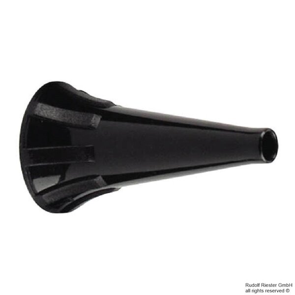 Einmal-Ohrtrichter, Ø 4 mm, schwarz (500 Stck.)