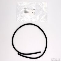 Latexschlauch, schwarz
