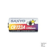 Li-Batterien CR 123 A, für Batteriegriff Typ AA und...