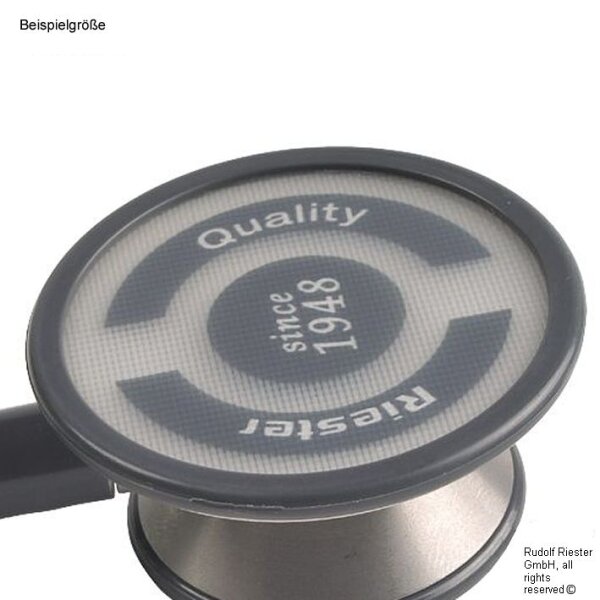 Membranen Ø 34 mm mit Bohrung, bedruckt (10 Stck.) für duplex (de luxe), cardiophon