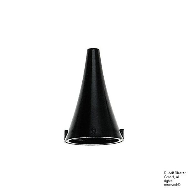 Ohrtrichter, wiederverwendbar, Ø 3 mm, schwarz