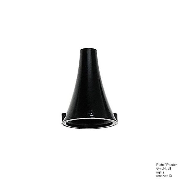 Ohrtrichter, wiederverwendbar, Ø 5 mm, schwarz