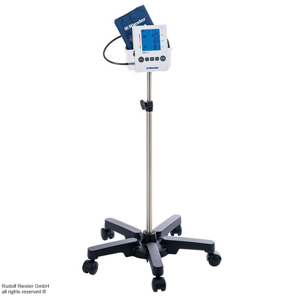 RBP-100 Oberarmblutdruckmessgerät, Vollautomat, Standmodell, 1-Schlauch, mit 2 Klettenmanschetten Erwachsene
