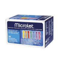 Microlet Lanzetten Color | 100 Stück