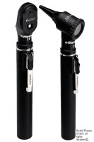 ri-mini Oto-/Ophthalmoskop XL 2,5 V schwarz, mit 2...