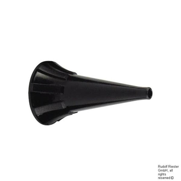 Trichter, wiederverwendbar, Ø 2,5 mm, schwarz (10 Stck.)