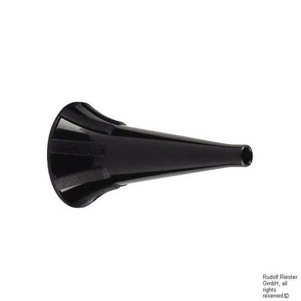 Trichter, wiederverwendbar, Ø 3 mm, schwarz (10 Stck.)