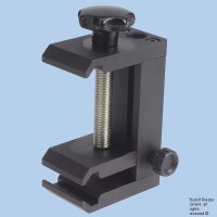 Universalklemme Metall, schwarz für...
