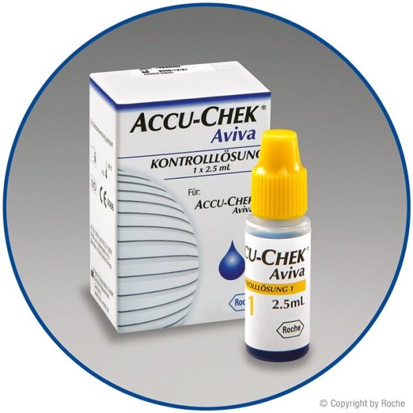 Accu-Chek Aviva Kontroll-Lösung | 2,5ml | 1 Stück