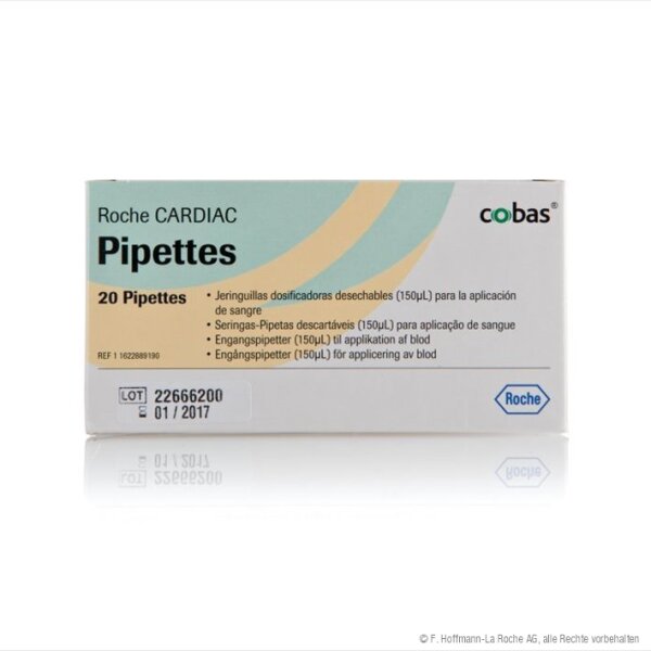 Trop T sensitive Cardiac Pipetten | 150µl | 20 Stück