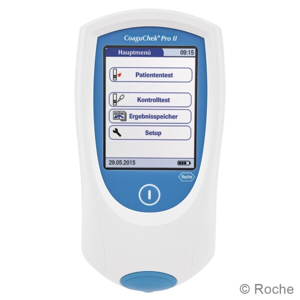 CoaguChek Pro II Set | inkl. Netzteil,- für den professionellen Bereich-