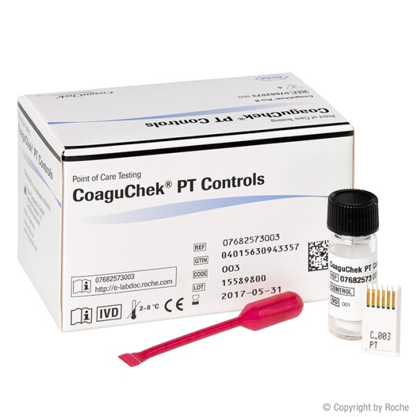 CoaguChek PT Controls | 4 Stück