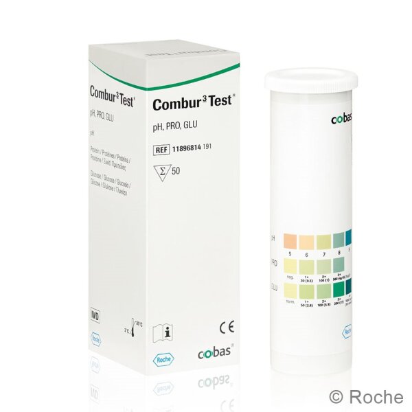 Combur 3 | Harnteststreifen | 50 Stück