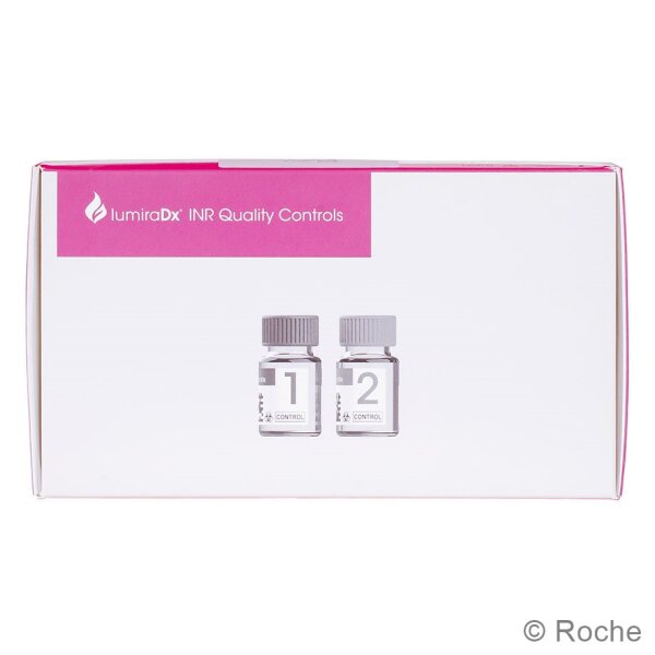 LumiraDx INR Control 1 + 2 (2 x 3 Stck.)  **Kühlware**  * nur für den professionellen Gebrauch *